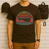 Marimba Retro Vintage 80s Style Player Musician Gift T-Shirt thumb 6