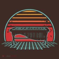 Marimba Retro Vintage 80s Style Player Musician Gift T-Shirt thumb 7