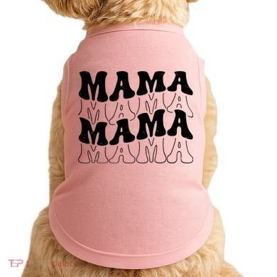 Mama Retro Vintage Cute Gift Doggie Tank