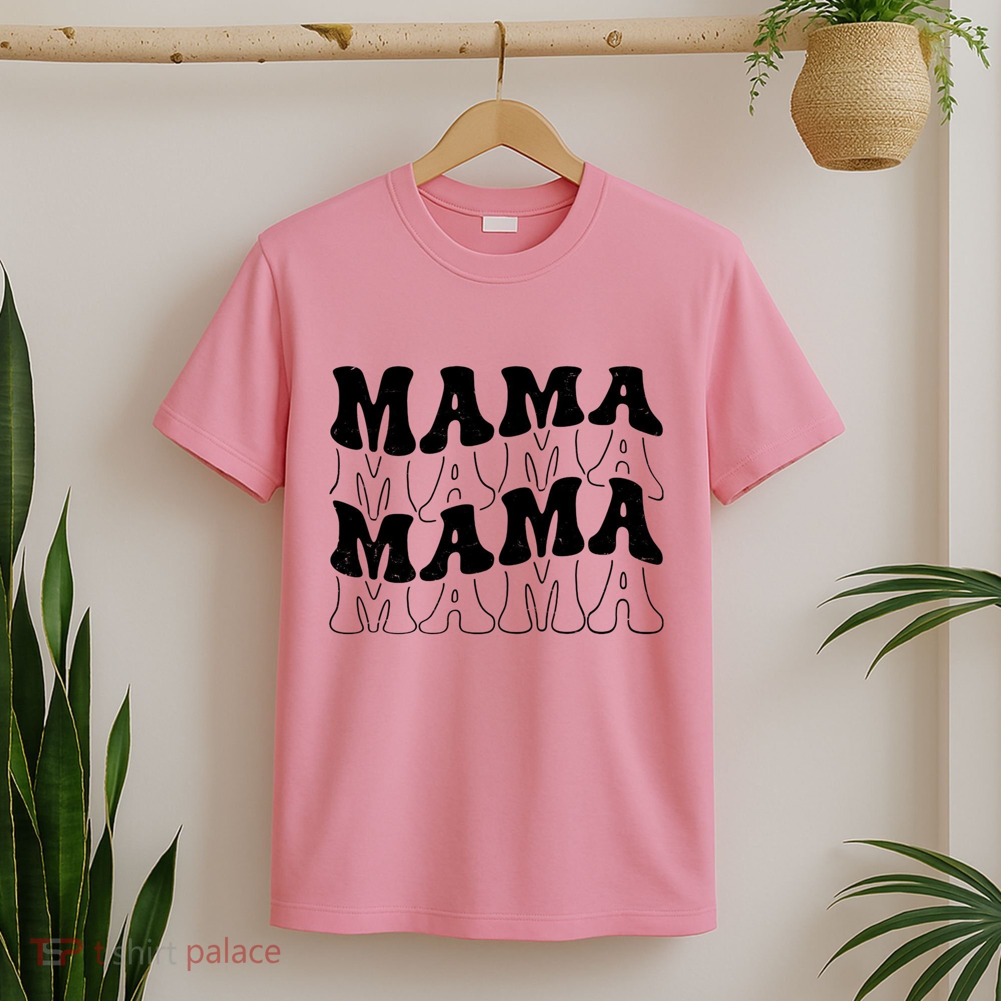 Mama Retro Vintage Cute Gift T-Shirt