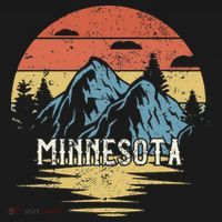 Minnesota Retro Vintage T-Shirt thumb 7