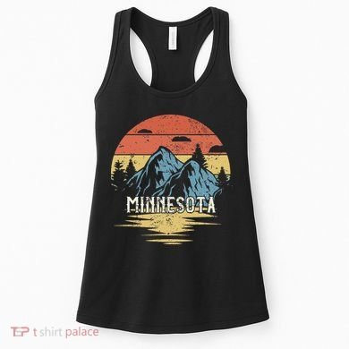 Minnesota Retro Vintage Women's Tank Top