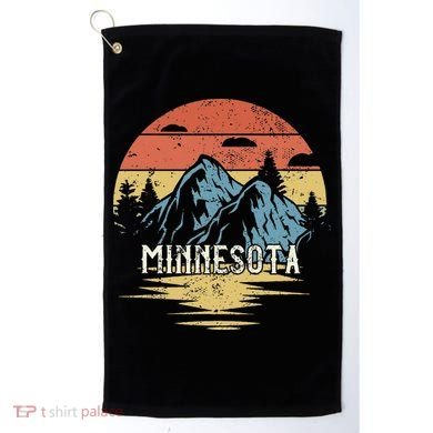 Minnesota Retro Vintage Golf Towel