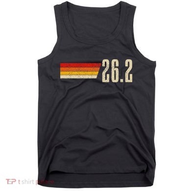 Marathon Running Vintage 26.2 Miles Retro Marathon Runner Tank Top