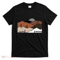 Montana Retro Vintage Mountain Outdoors State Graphic T-Shirt thumb 0