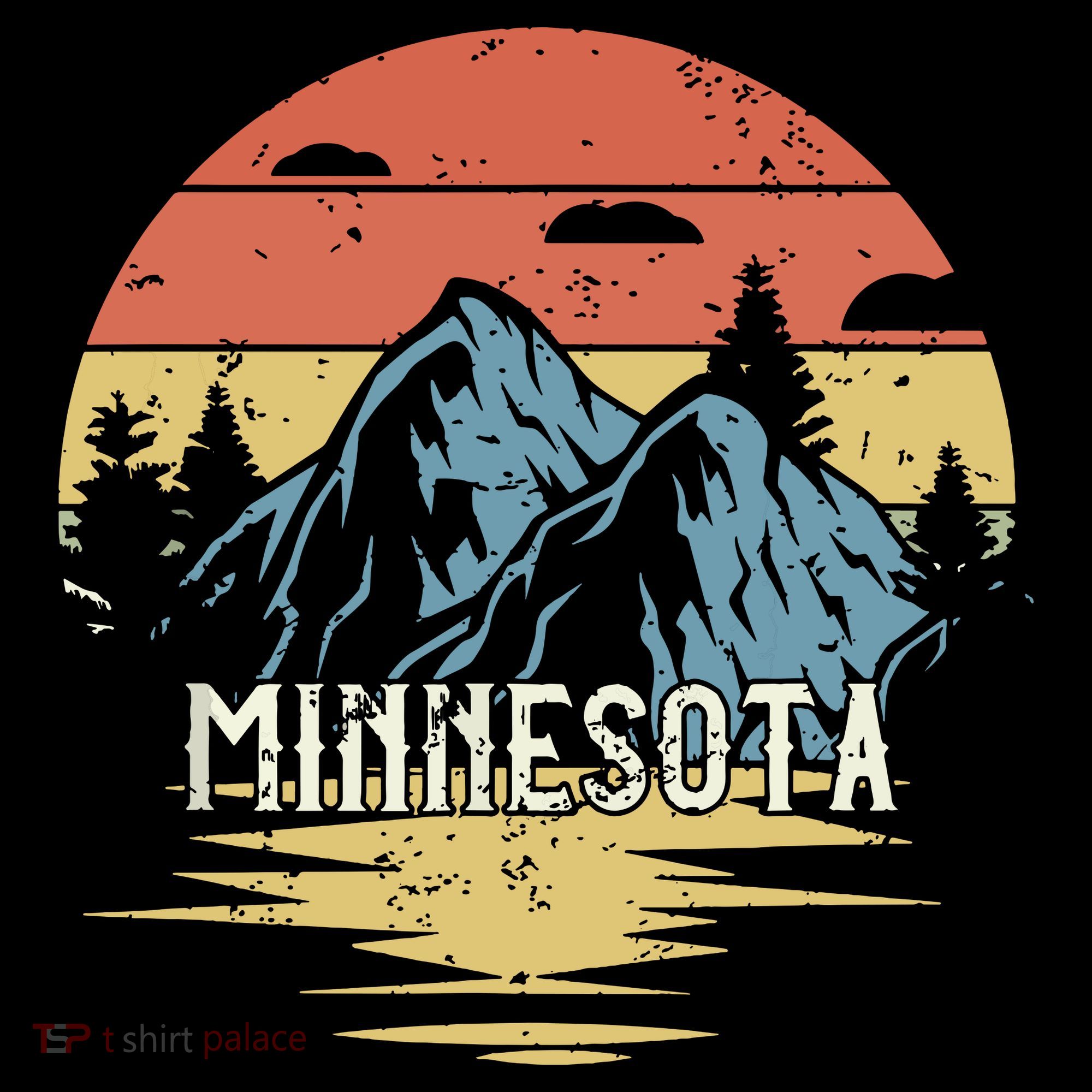 Minnesota Retro Vintage T-Shirt