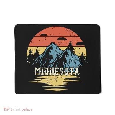 Minnesota Retro Vintage Mousepad