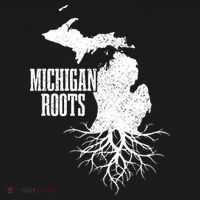 Michigan Roots Vintage Pride State Map Gift T-Shirt thumb 7