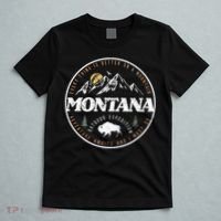 Montana Retro Vintage Mountain Outdoors State T-Shirt thumb 5