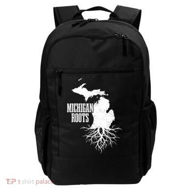 Michigan Roots Vintage Pride State Map Backpack