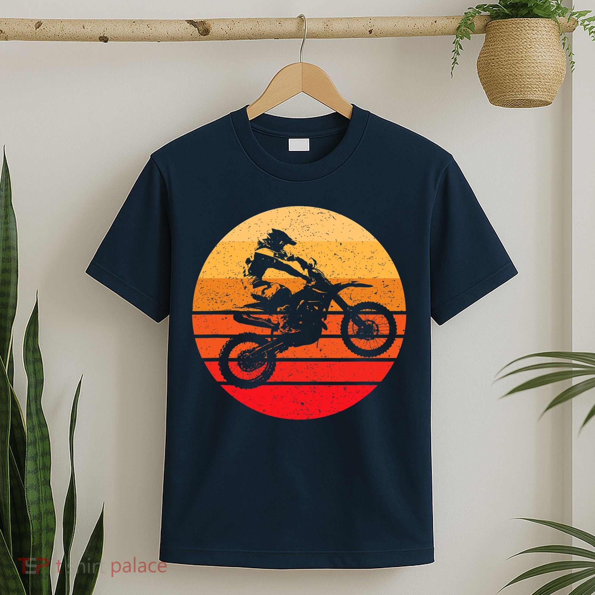 Motocross Retro Vintage Dirt Bike T-Shirt
