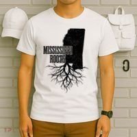 Mississippi Roots Vintage Usa Patriotic Pride State Map T-Shirt thumb 6