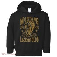 Mustang Run Wild Run Free Rodeo Legend Club Toddler Hoodie thumb 0