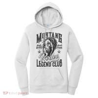 Mustang Run Wild Run Free Rodeo Legend Club Women's Hoodie thumb 0
