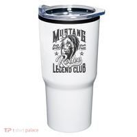 Mustang Run Wild Run Free Rodeo Legend Club Tumbler thumb 0