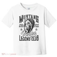 Mustang Run Wild Run Free Rodeo Legend Club Toddler T-Shirt thumb 0