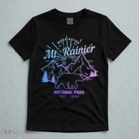 Mt. Rainier Washington Vintage Mountain National Park Pnw T-Shirt thumb 5