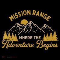Mission Range Where The Adventure Begin Hiking Moutain Women's Hoodie thumb 2
