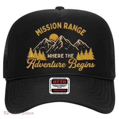 Mission Range Where The Adventure Begin Hiking Moutain Hat