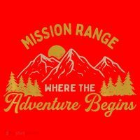 Mission Range Where The Adventure Begin Hiking Moutain Santa Hat thumb 1
