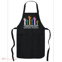 Make Racism Wrong Again Anti Trump Anti Hate Apron thumb 0
