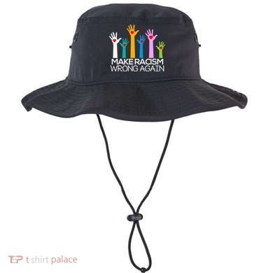 Make Racism Wrong Again Anti Trump Anti Hate Bucket Hat