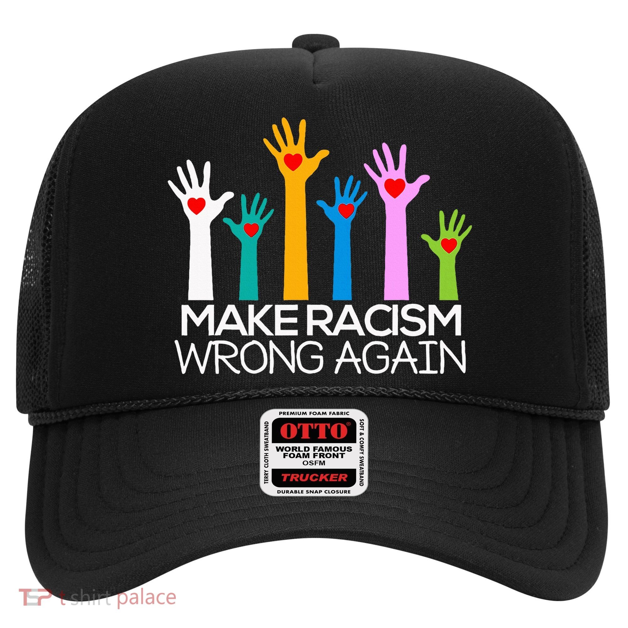 Make Racism Wrong Again Anti Trump Anti Hate Hat