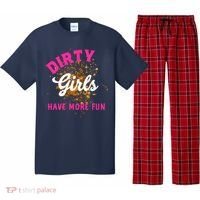 Mud Runs Wo 5k Mud Race Dirty Girl Have More Fun Pajama Set thumb 0