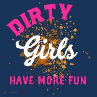 Mud Runs Wo 5k Mud Race Dirty Girl Have More Fun Women's Hoodie thumb 2