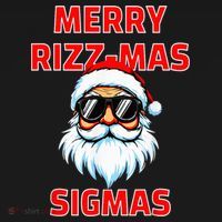 Merry Riz Z Mas Sigmas Santa Claus Merry Christmas Mousepad thumb 1