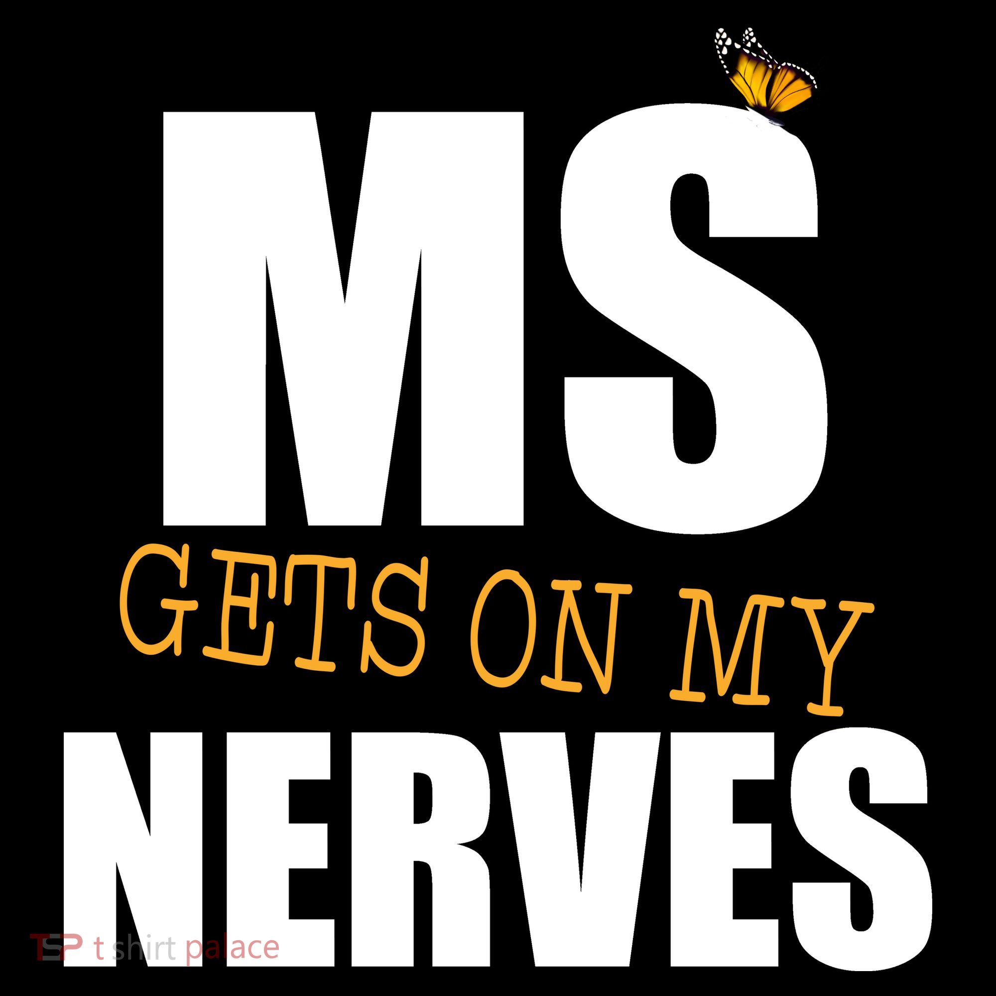 MS Gets On My Nerves Multiple Sclerosis Backpack