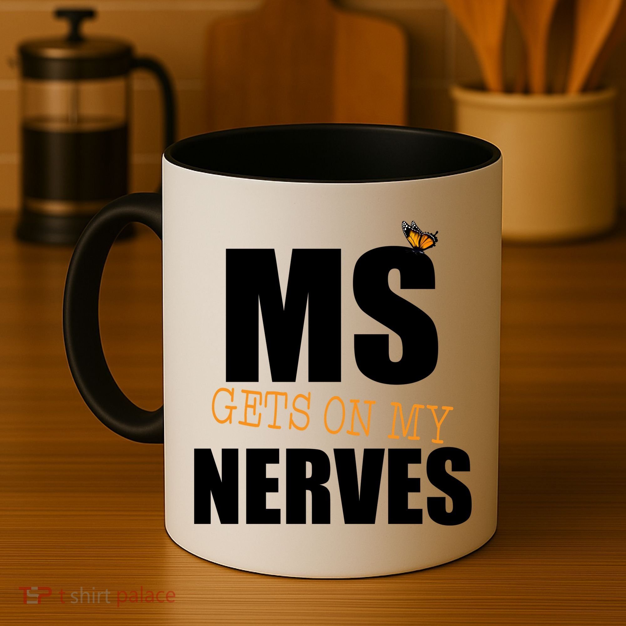 MS Gets On My Nerves Multiple Sclerosis Coffee Mug