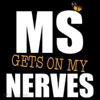 MS Gets On My Nerves Multiple Sclerosis Coaster thumb 2