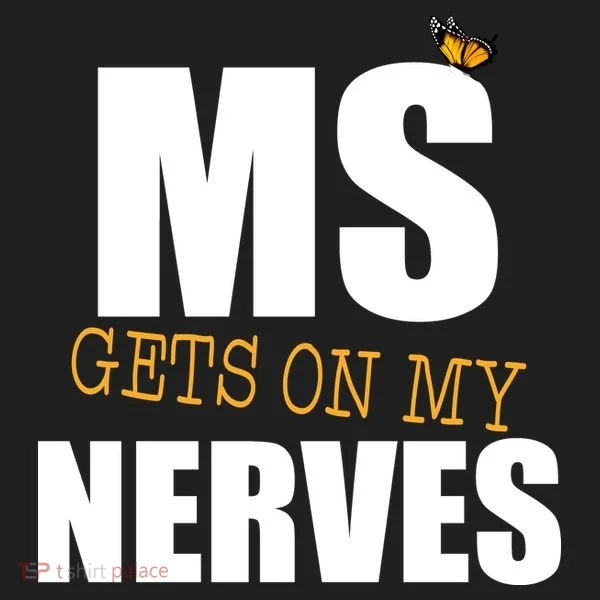 MS Gets On My Nerves Multiple Sclerosis Tumbler
