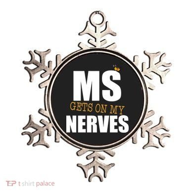 MS Gets On My Nerves Multiple Sclerosis Ornament