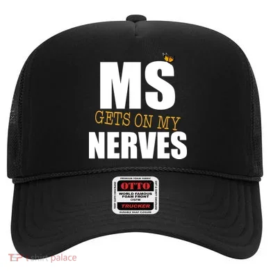 MS Gets On My Nerves Multiple Sclerosis Hat