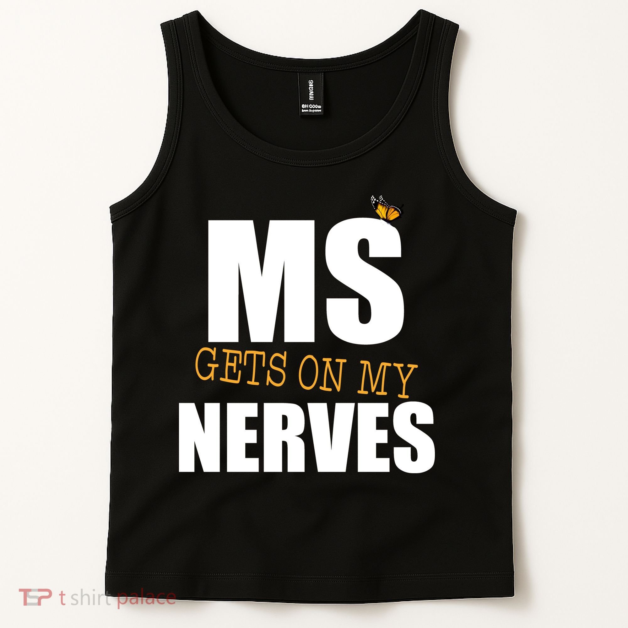 MS Gets On My Nerves Multiple Sclerosis Tank Top