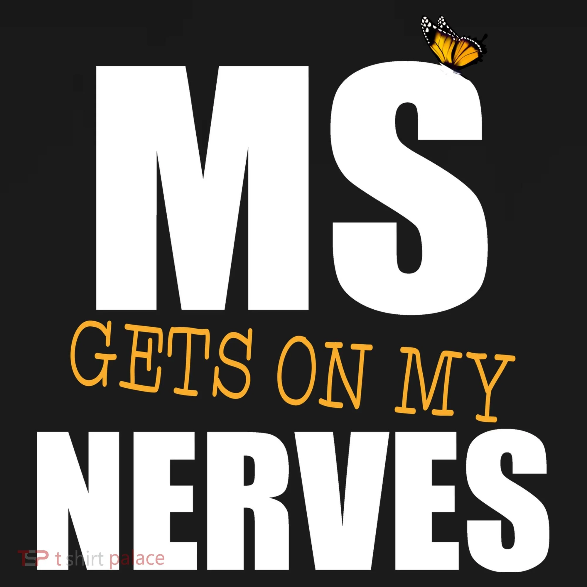 MS Gets On My Nerves Multiple Sclerosis Kids Hoodie
