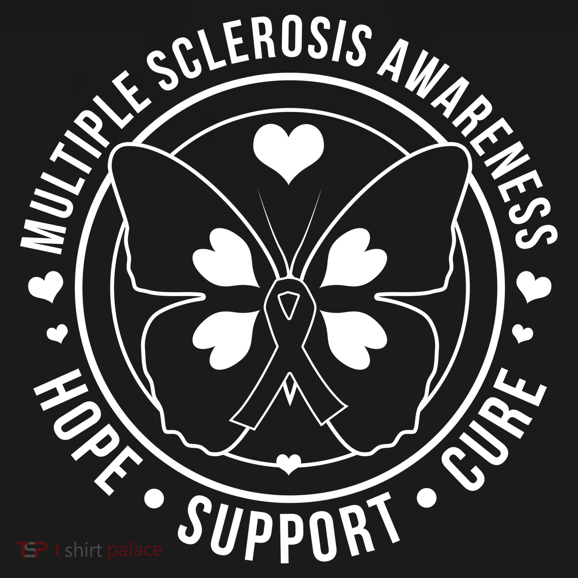 MS Multiple Sclerosis Awareness Hope Support Cure Hoodie
