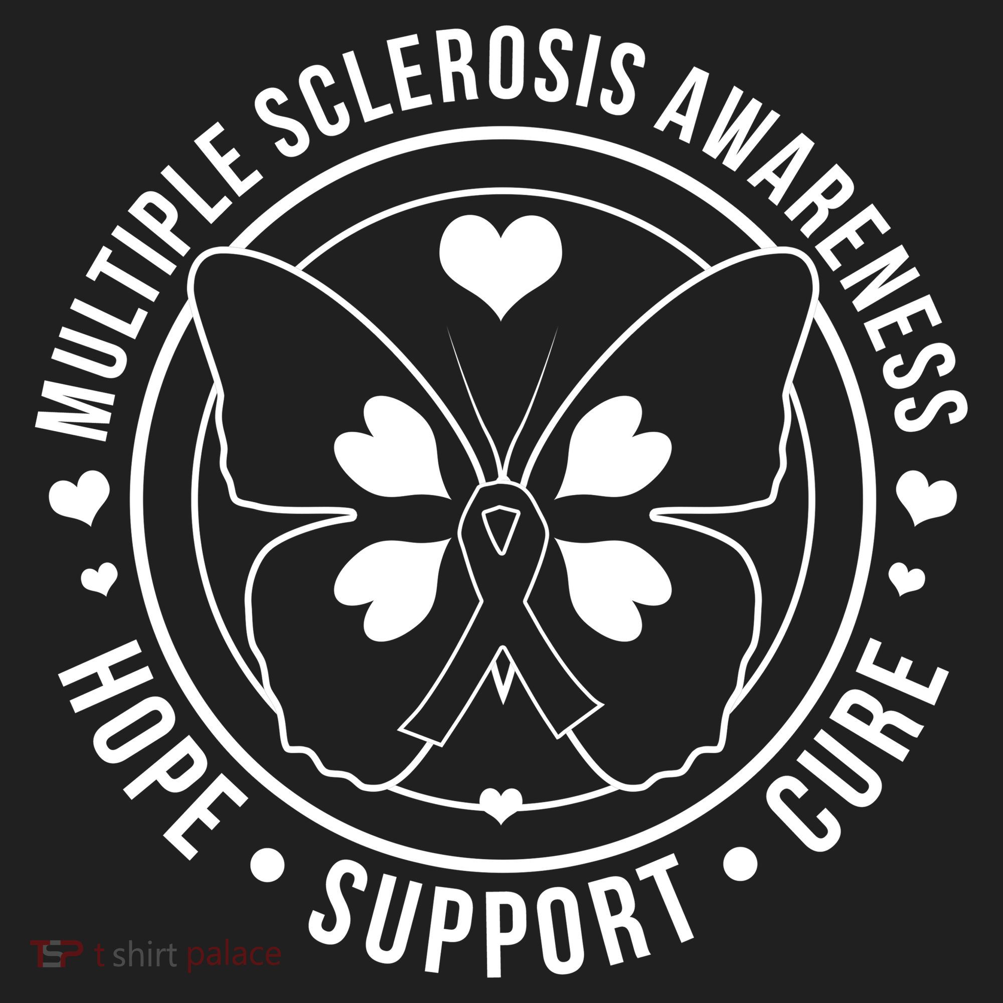 MS Multiple Sclerosis Awareness Hope Support Cure Beanie