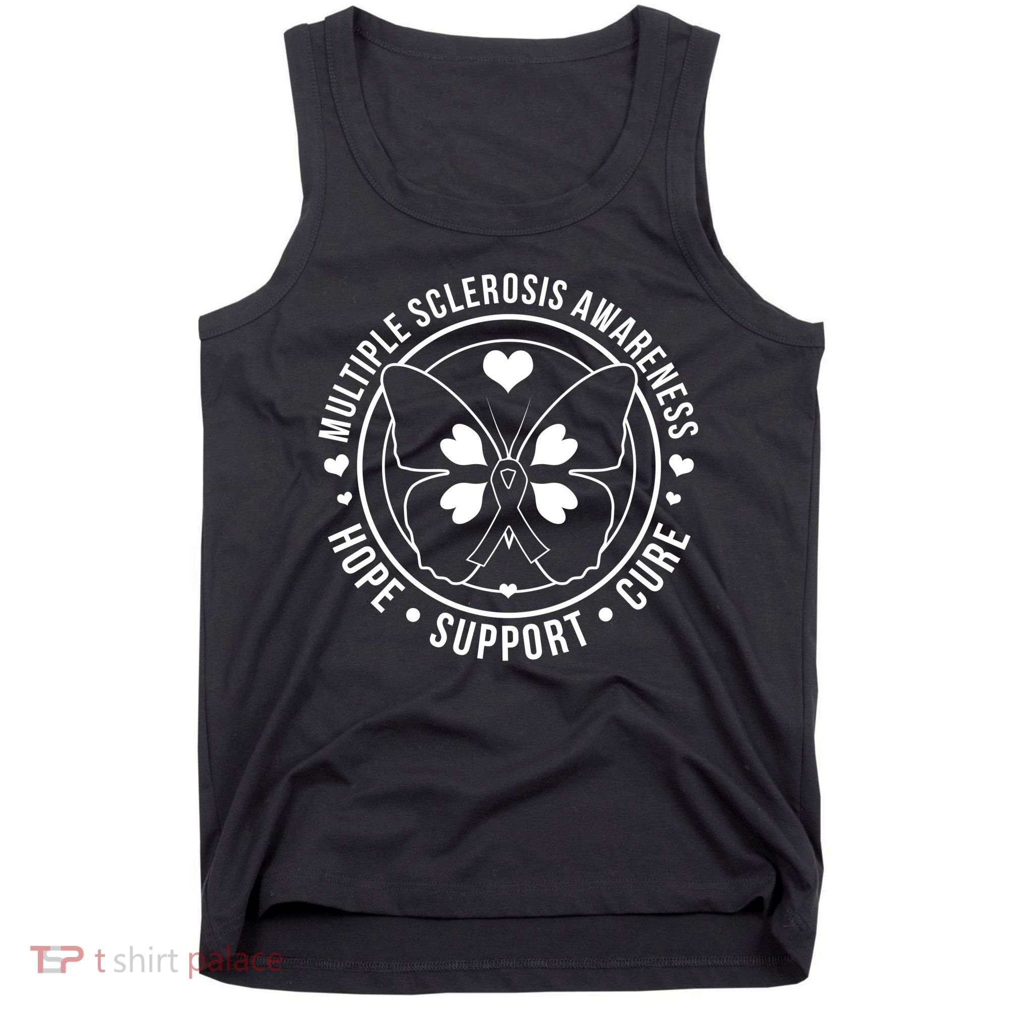 MS Multiple Sclerosis Awareness Hope Support Cure Tank Top