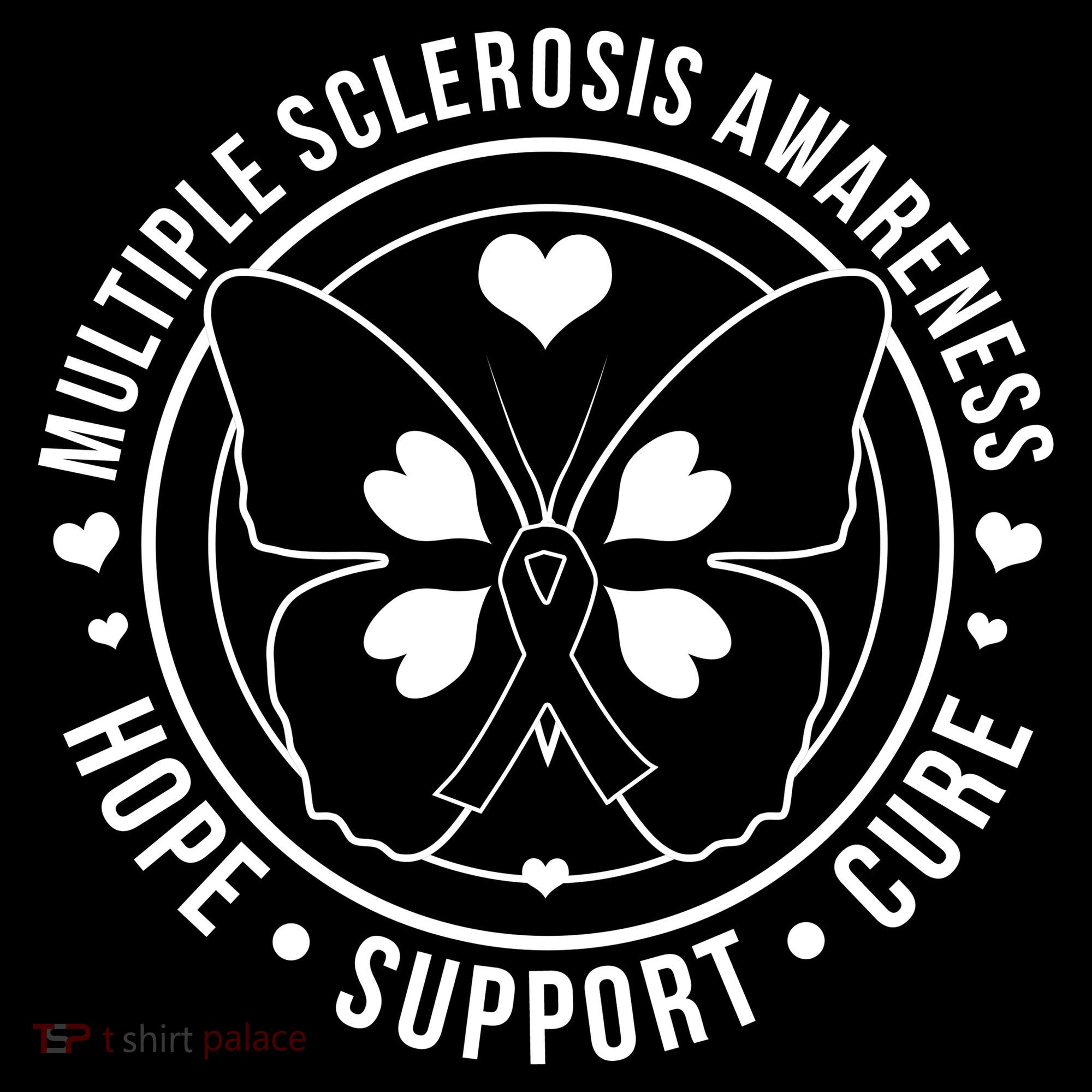 MS Multiple Sclerosis Awareness Hope Support Cure Tank Top