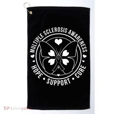 MS Multiple Sclerosis Awareness Hope Support Cure Golf Towel