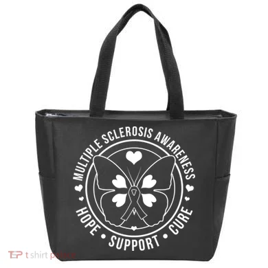 MS Multiple Sclerosis Awareness Hope Support Cure Tote Bag