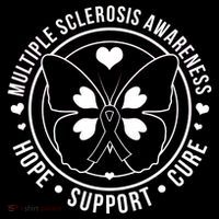 MS Multiple Sclerosis Awareness Hope Support Cure Tote Bag thumb 4