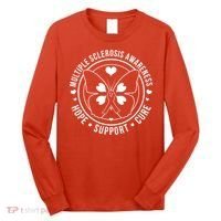 MS Multiple Sclerosis Awareness Hope Support Cure Long Sleeve Shirt thumb 0