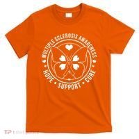 MS Multiple Sclerosis Awareness Hope Support Cure T-Shirt thumb 0