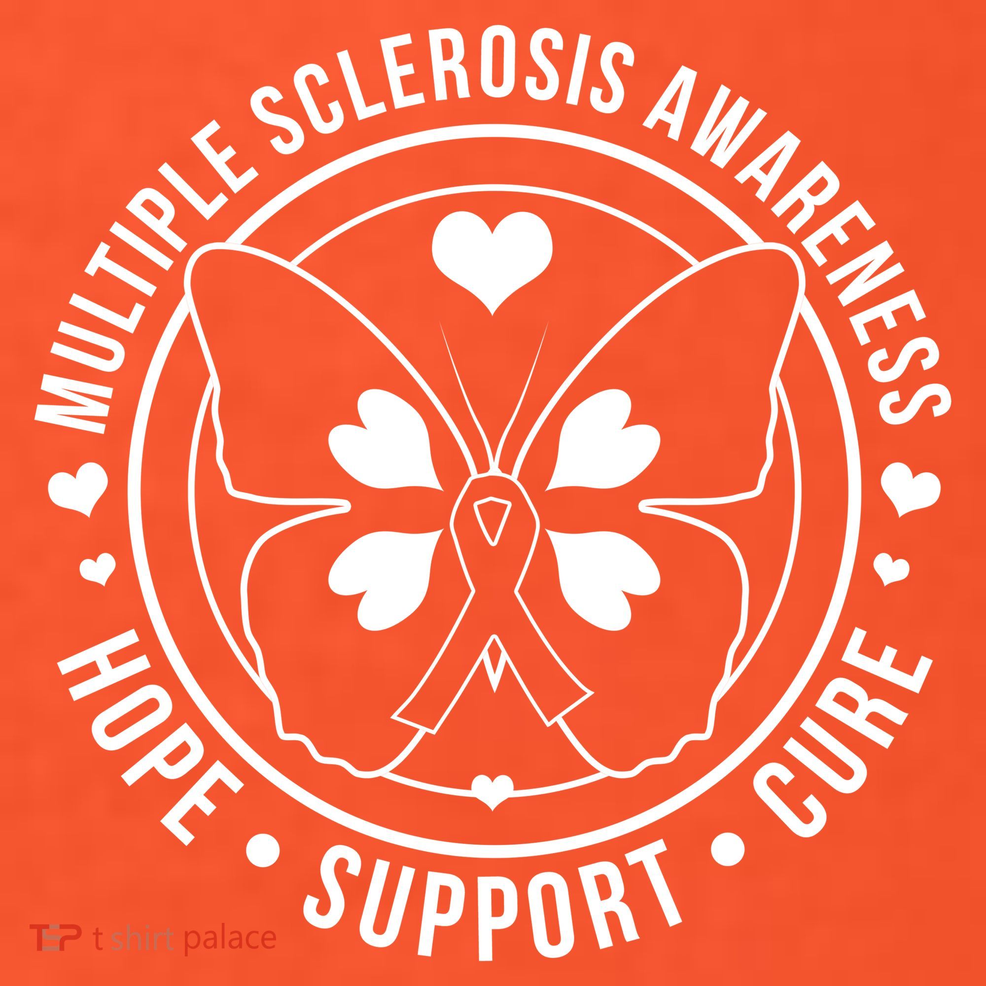 MS Multiple Sclerosis Awareness Hope Support Cure Mousepad