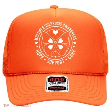 MS Multiple Sclerosis Awareness Hope Support Cure Hat