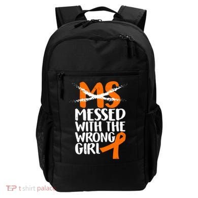 MS Multiple Sclerosis Messed With The Wrong Chick Backpack